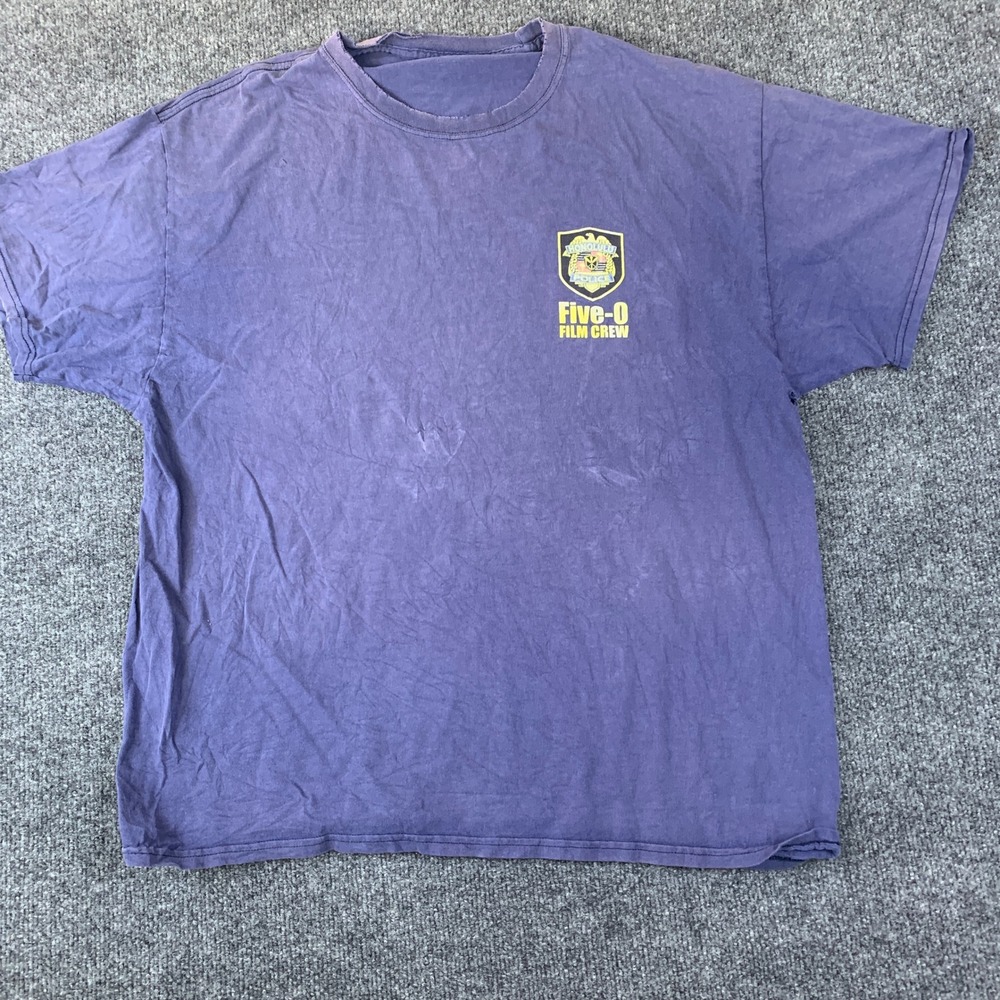 Unbranded‎ Hawaii Five-0 T-Shirt Mens Large Blue Filmed In Hawaii Crew Tee